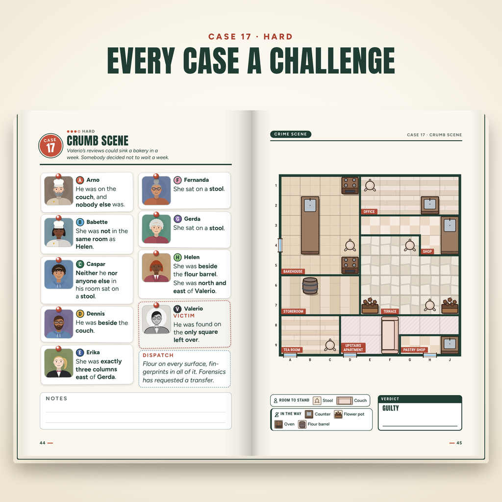 Hard Cases – English edition: another case inside the book