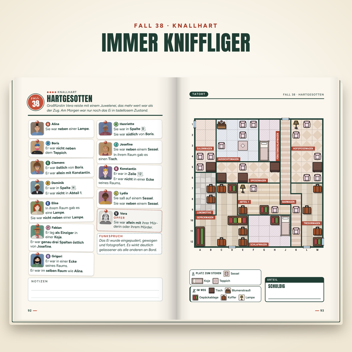 Mord auf Reisen – deutsche Ausgabe: ein schwieriger Fall im Buch
