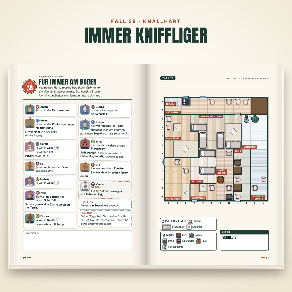 Mord in den Alpen – deutsche Ausgabe: ein schwieriger Fall im Buch