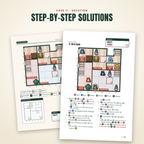 The Cludoku Casebook – English edition: step-by-step solution
